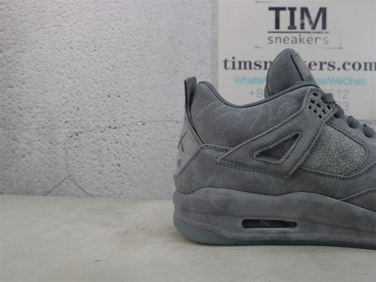 New Batch KAWS x Air Jordan 4 Retro Cool Grey 930155-003